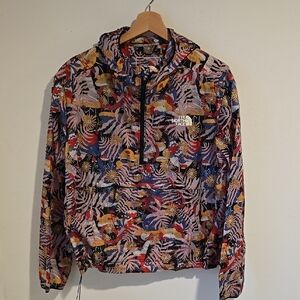 The North Face Multicolor Patterned Windbreaker Running Jacket